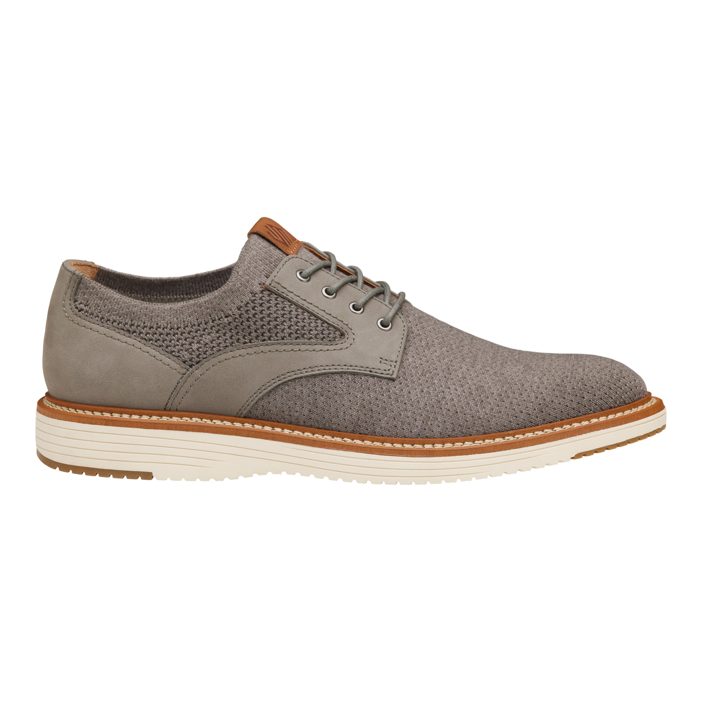 Johnston & Murphy - Upton Knit Plain Toe Grey