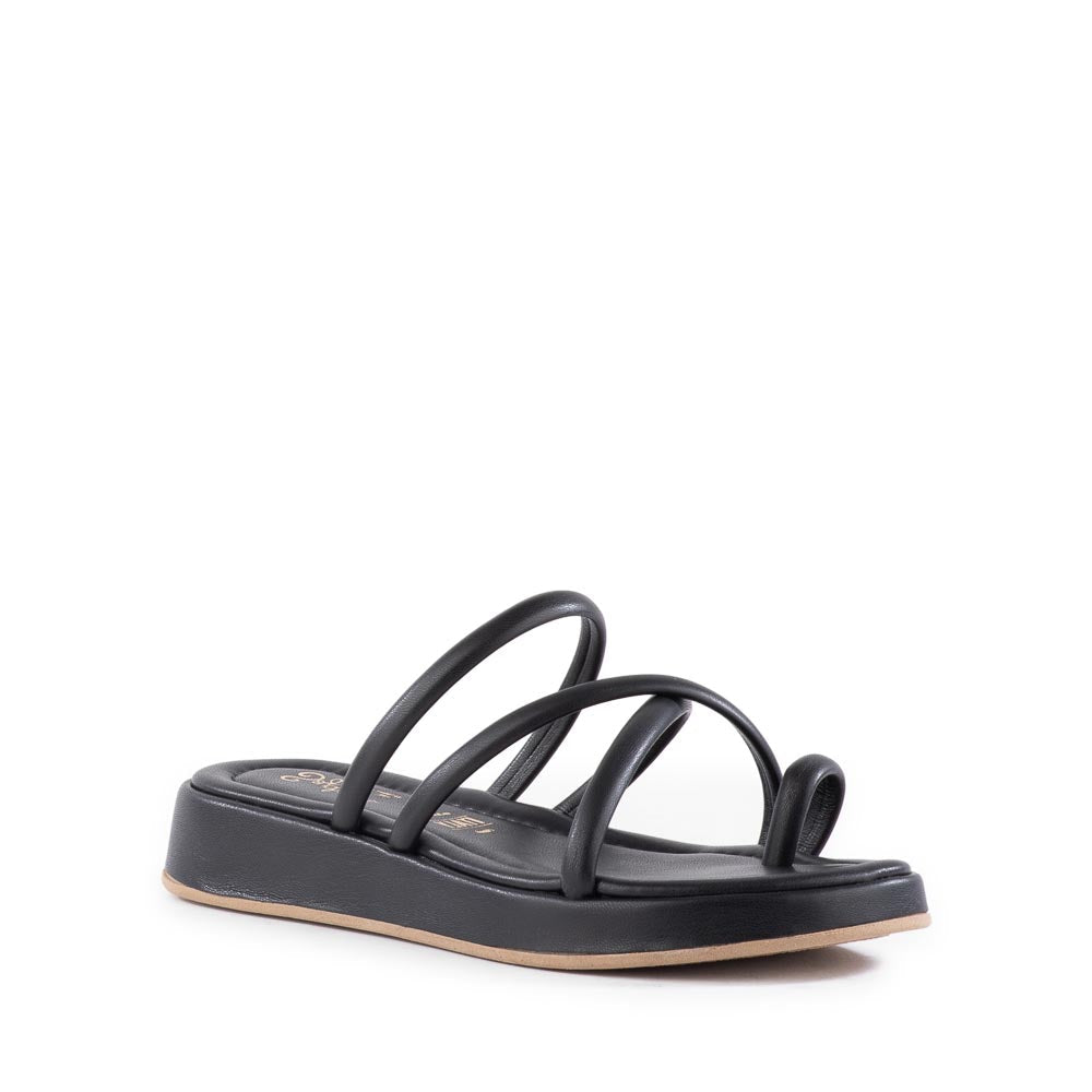 Rule The World Sandal in Black from Seychelles