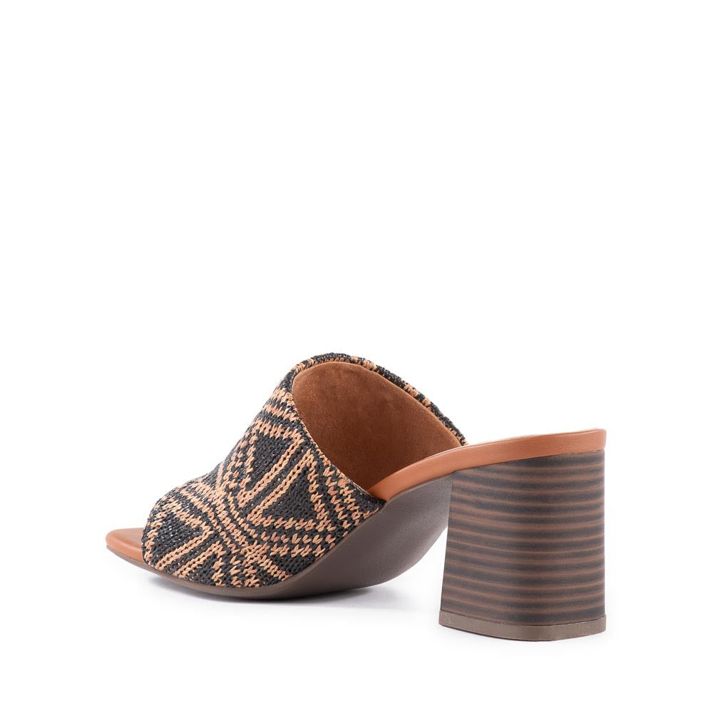 Adapt Sandal in Black/Brown from Seychelles