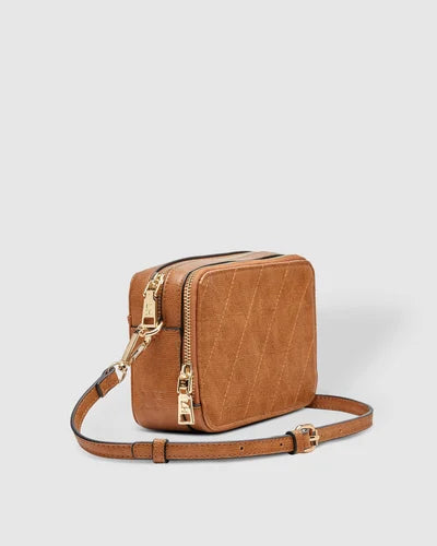 Louenhide - Cassidy Crossbody Lizard Caramel