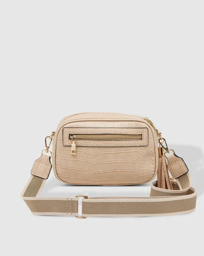 Louenhide - Jacinta Crossbody Croc Butter