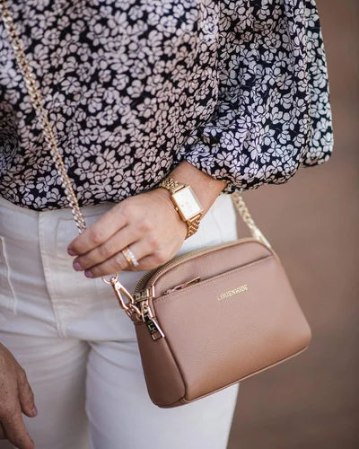 Louenhide - Zara Crossbody Bag Latte