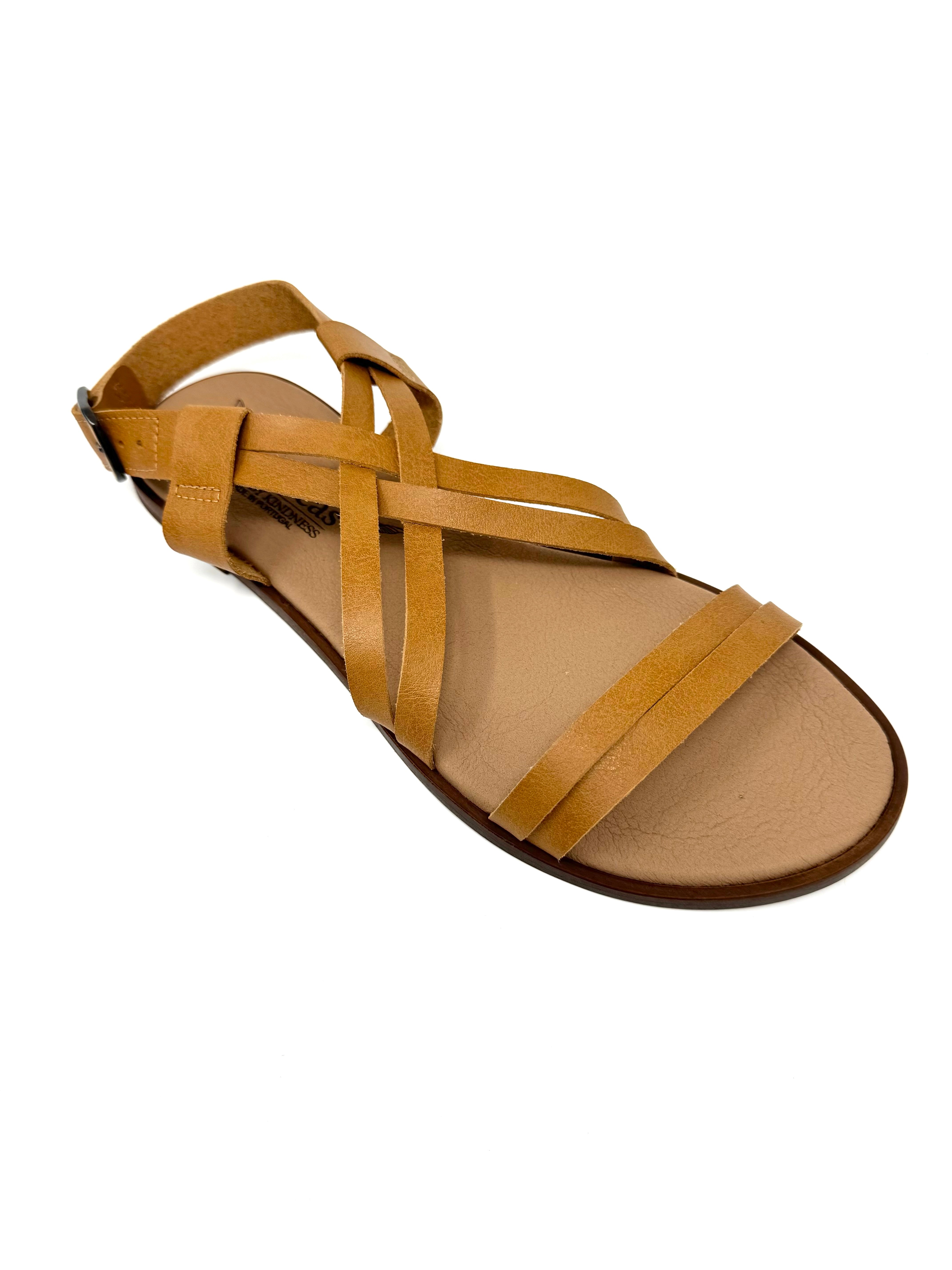 Naomi Sandal in Camel from Novacas