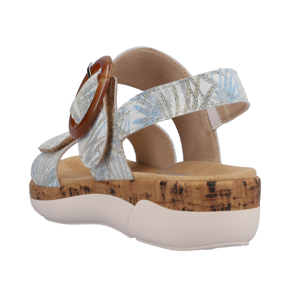 REMONTE R6853 SANDAL - WHITE/BLUE