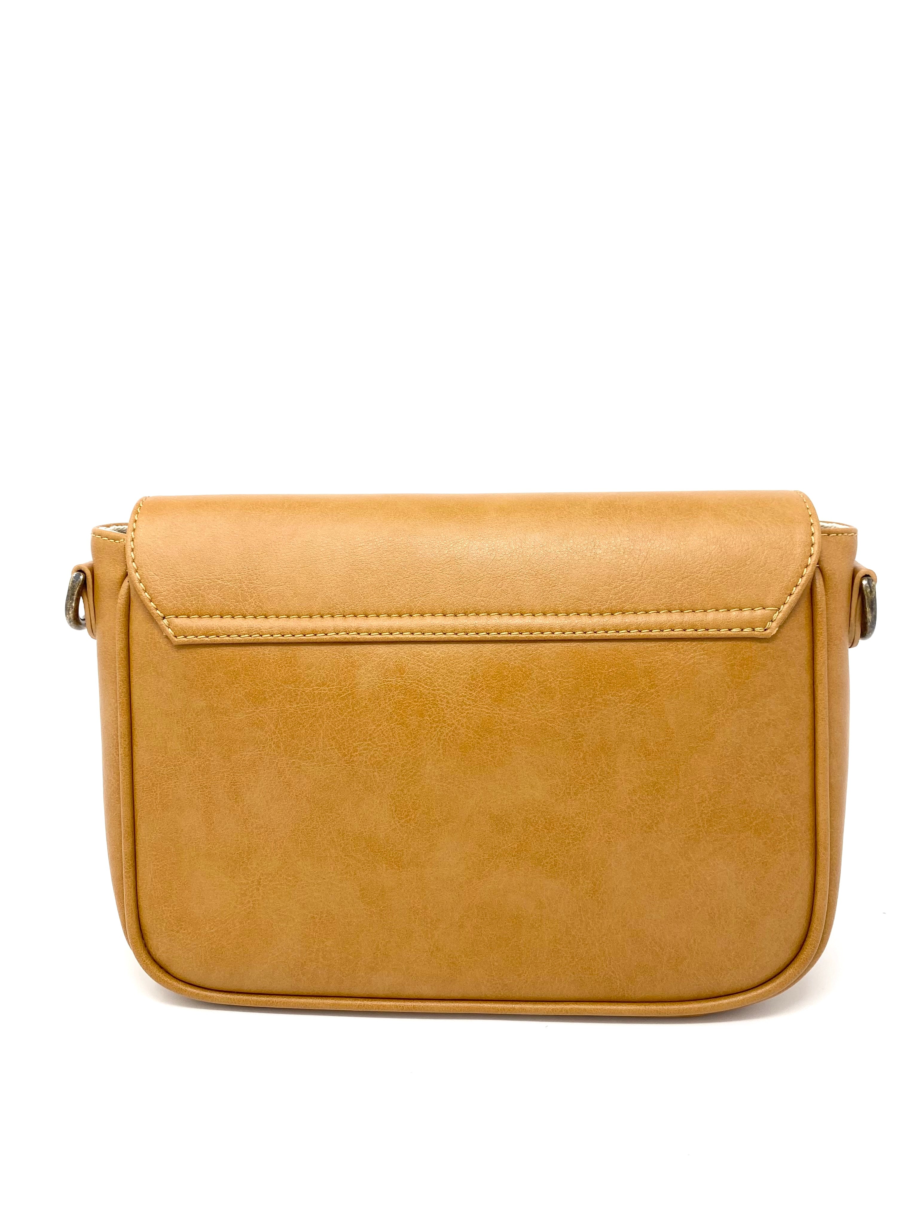 Juliana Saddle Bag in Camel from Novacas