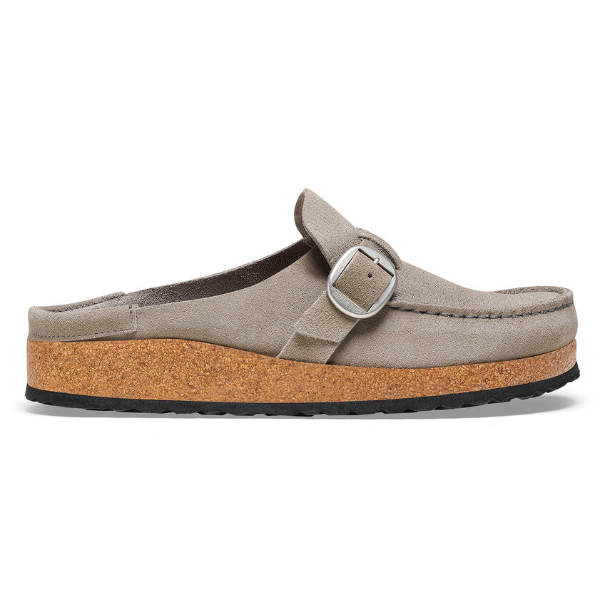 BIRKENSTOCK BUCKLEY SUEDE CORDUROY - STONE COIN