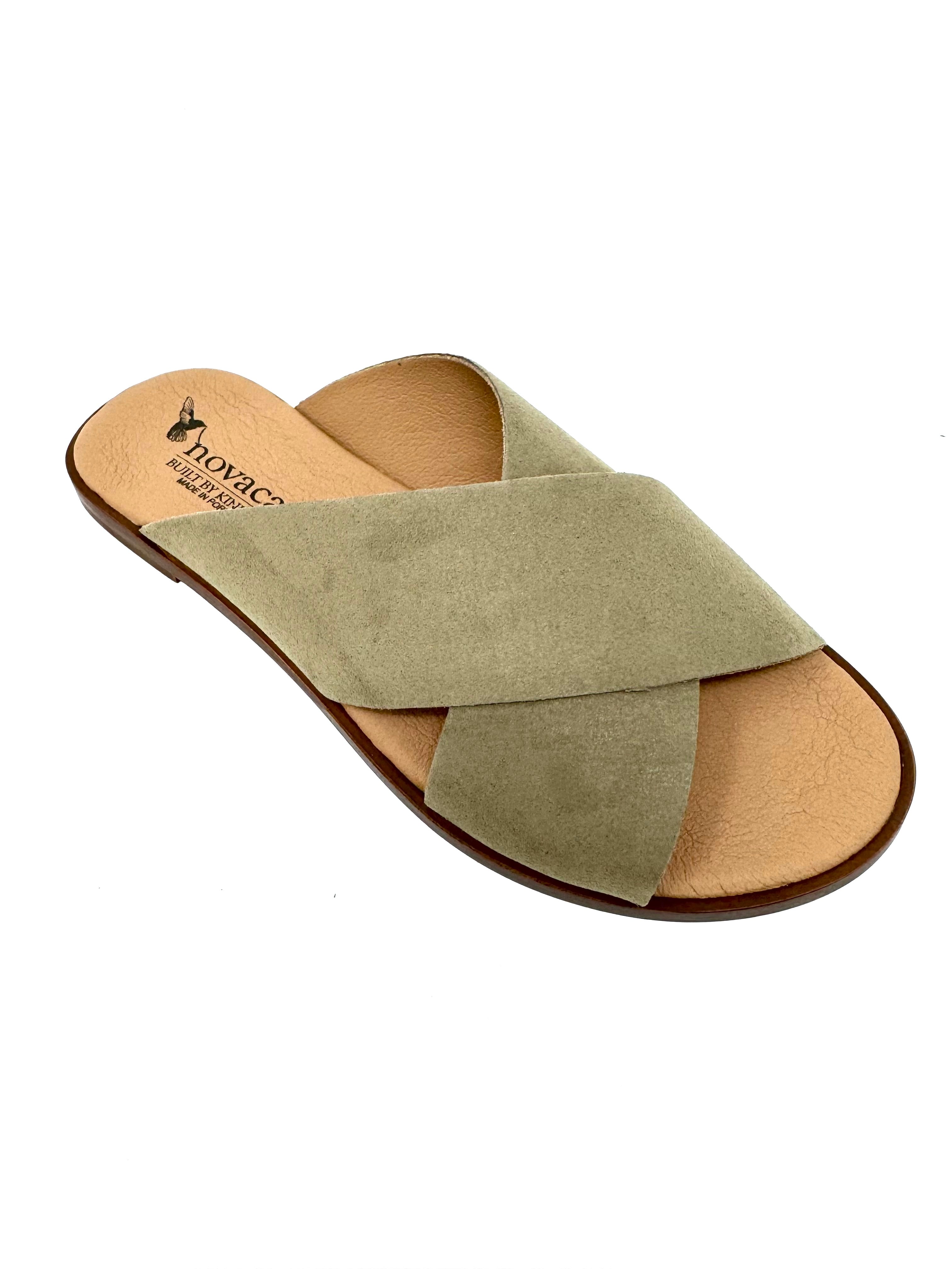 Jamie Slide in Taupe from Novacas