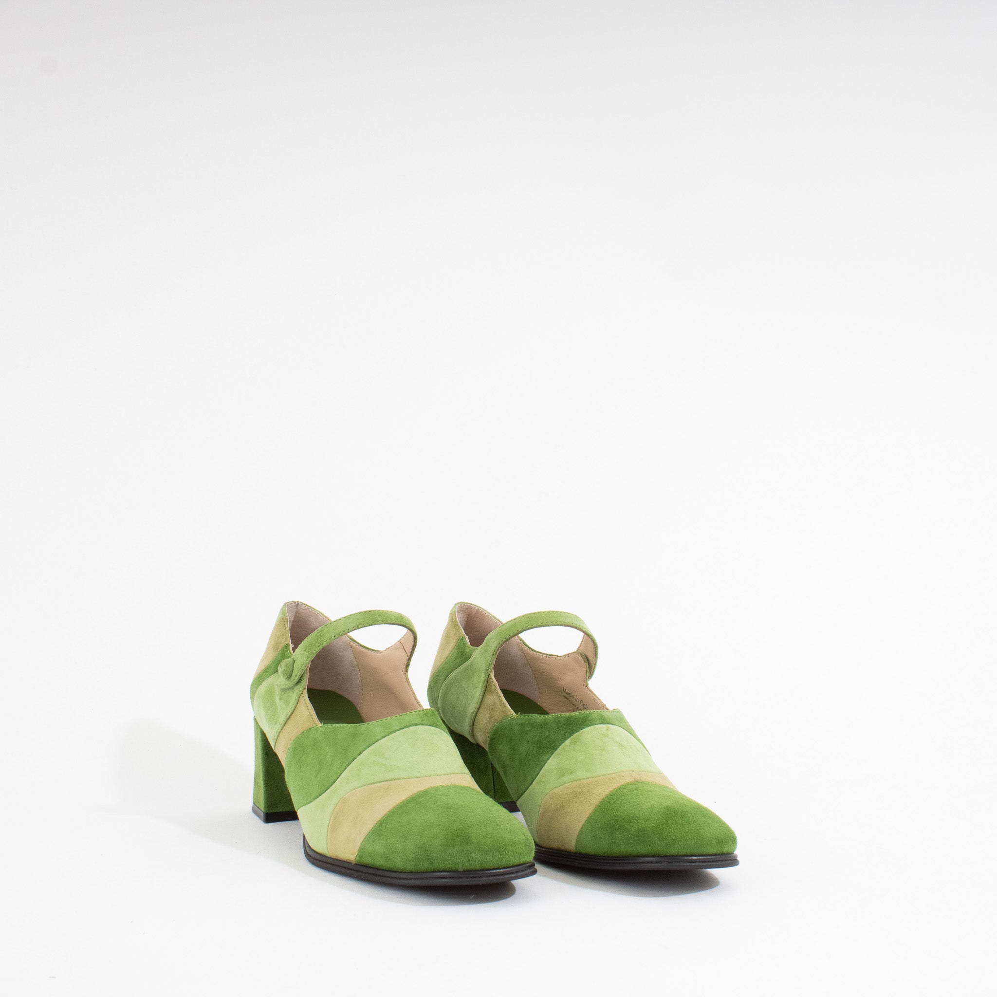 THE GROOVE | GREEN SUEDE COMBO