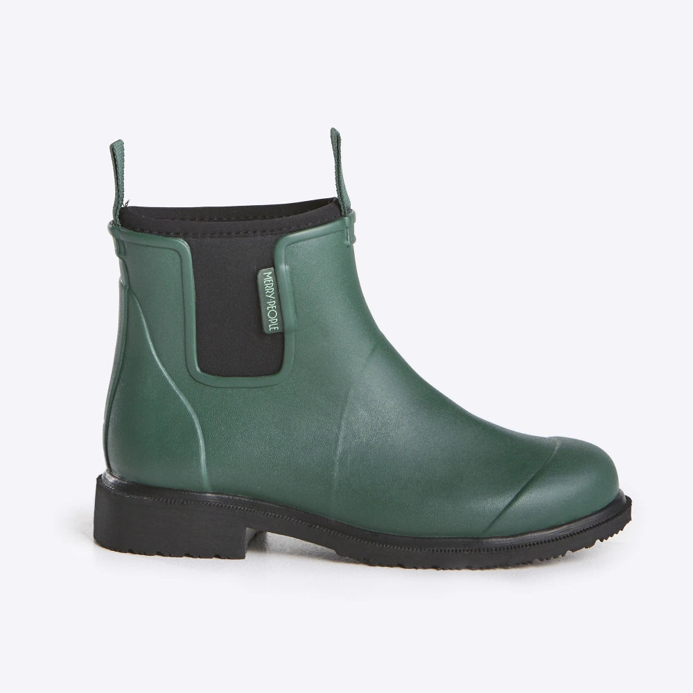 Bobbi Rain Boot in Alpine Green from Merry People