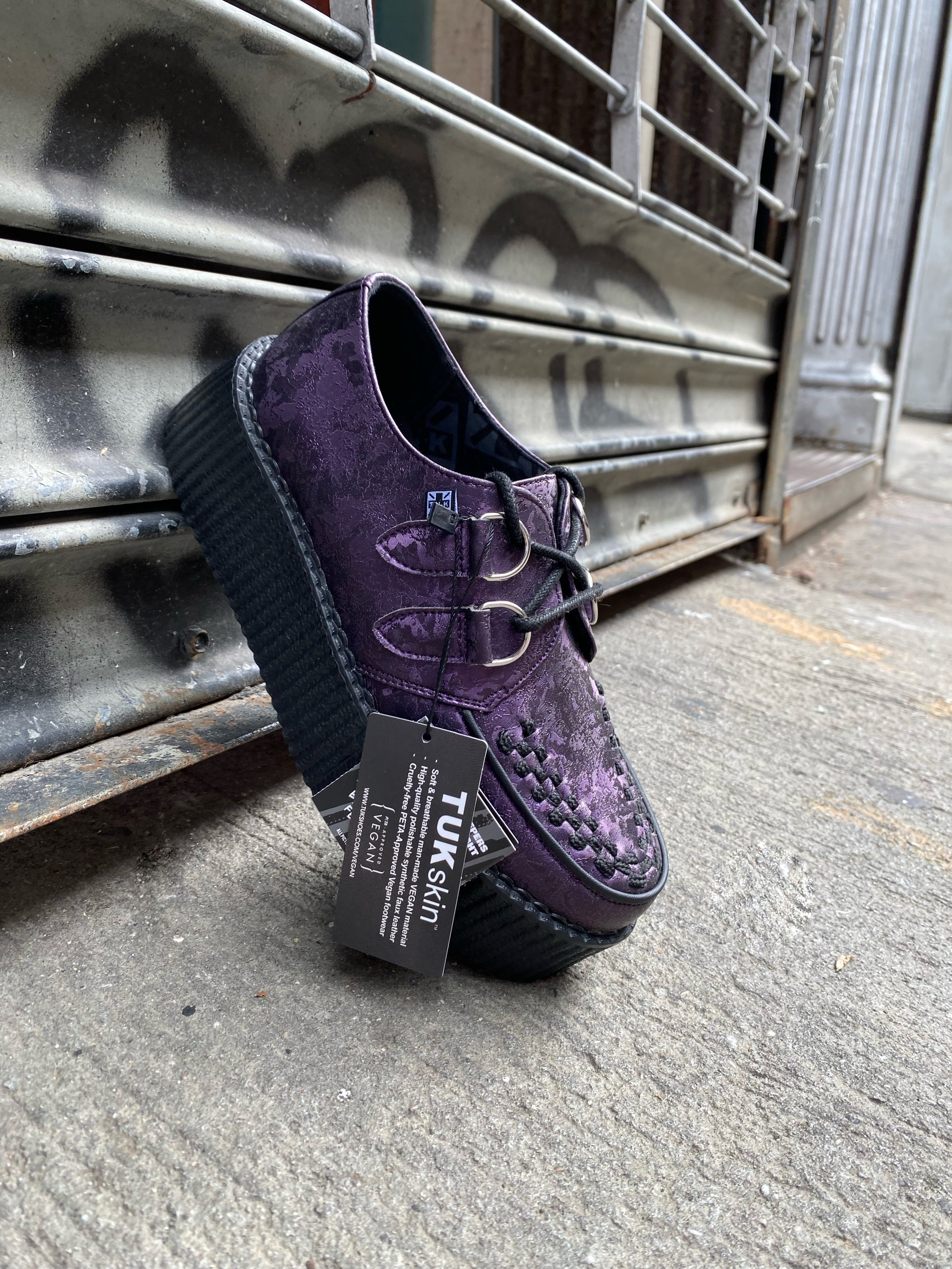 Purple Metallic Blossom Creeper from TUK