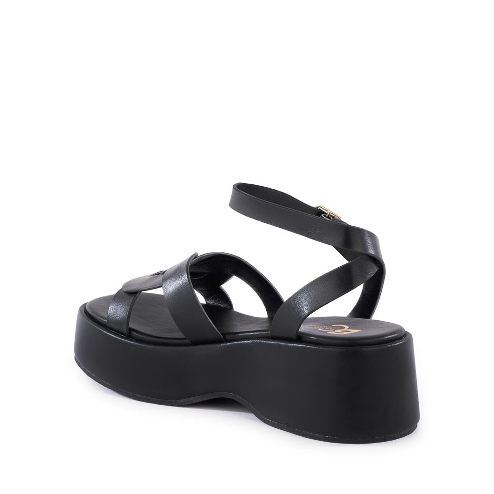 Up In The Clouds Sandal in Black from BC Footwear