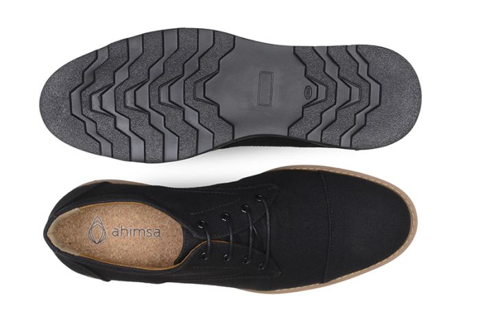 Victor Oxford in Black Canvas from Ahimsa (Wide Width)