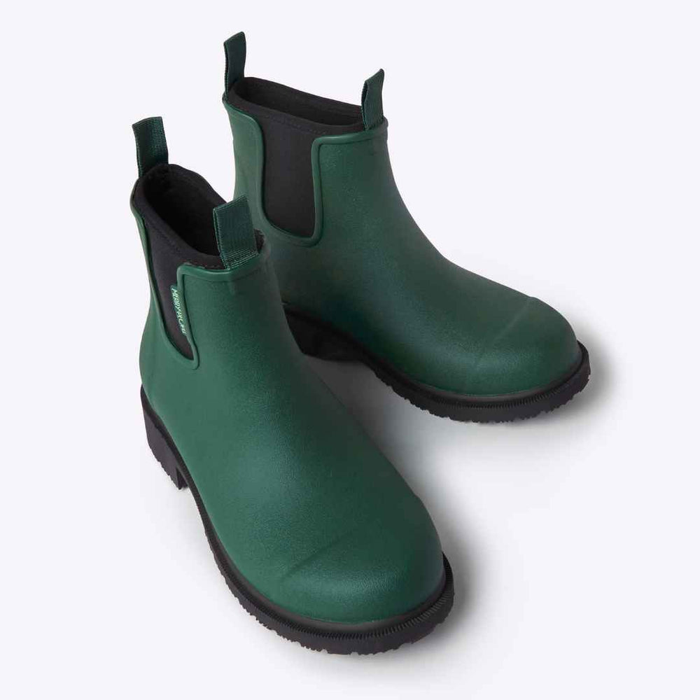 Bobbi Rain Boot in Alpine Green from Merry People