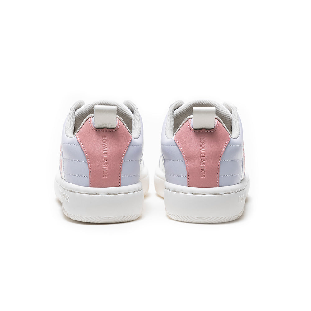 Women's Icon 2.0 White Pink Logo Leather Sneakers 96523-061