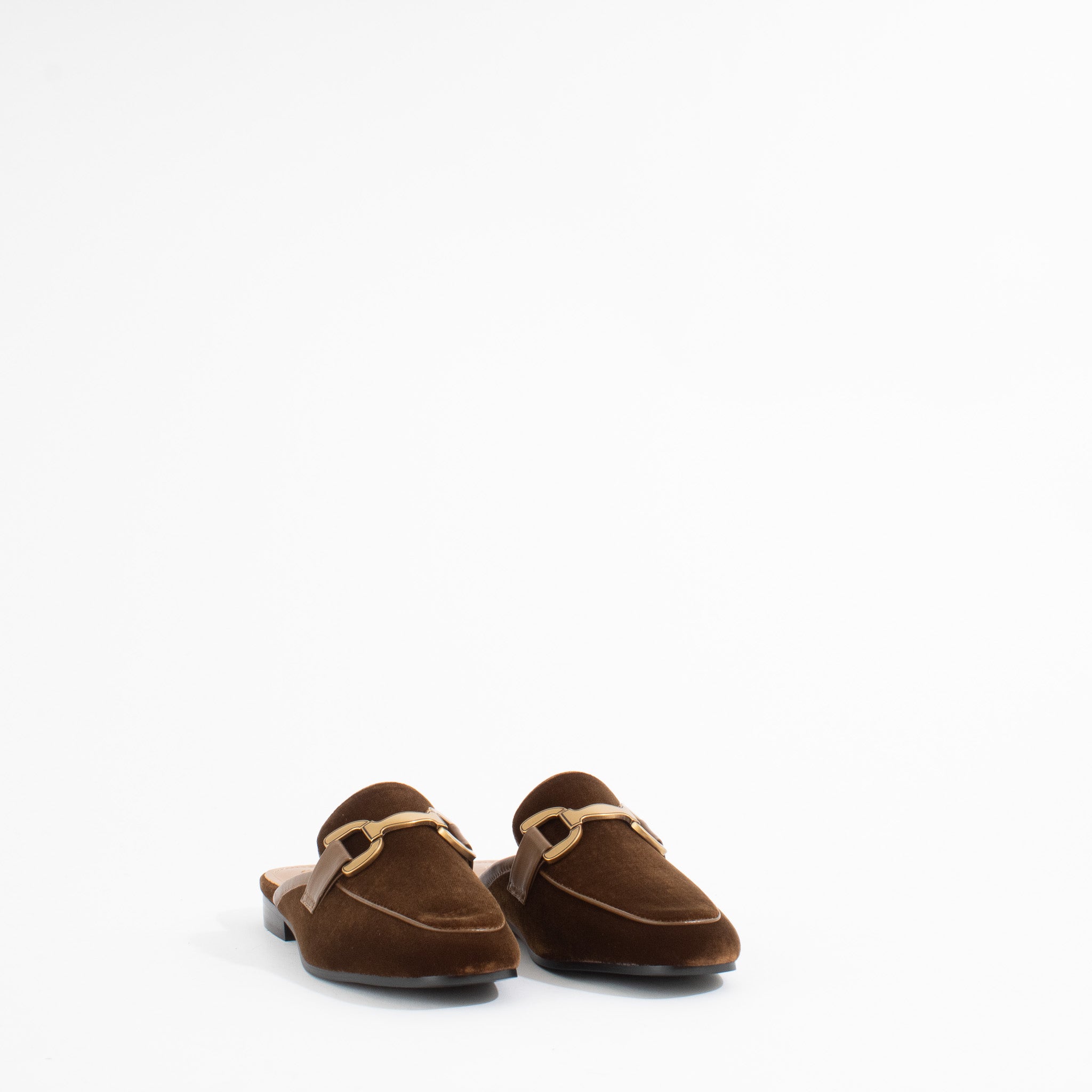 VELA SLIPPER | BROWN VELVET