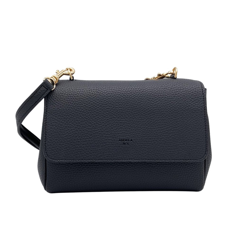 Eloise Soft Satchel in Black from Angela Roi