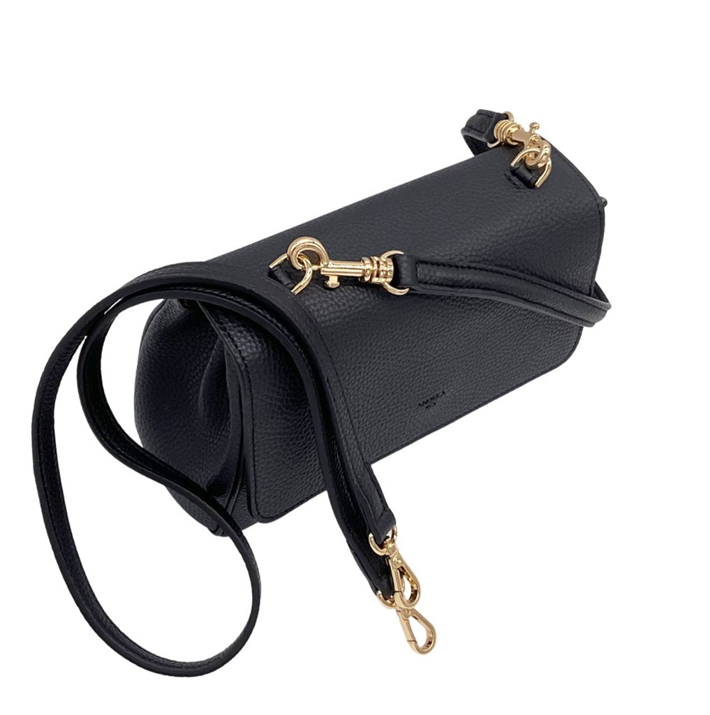 Eloise Soft Satchel in Black from Angela Roi