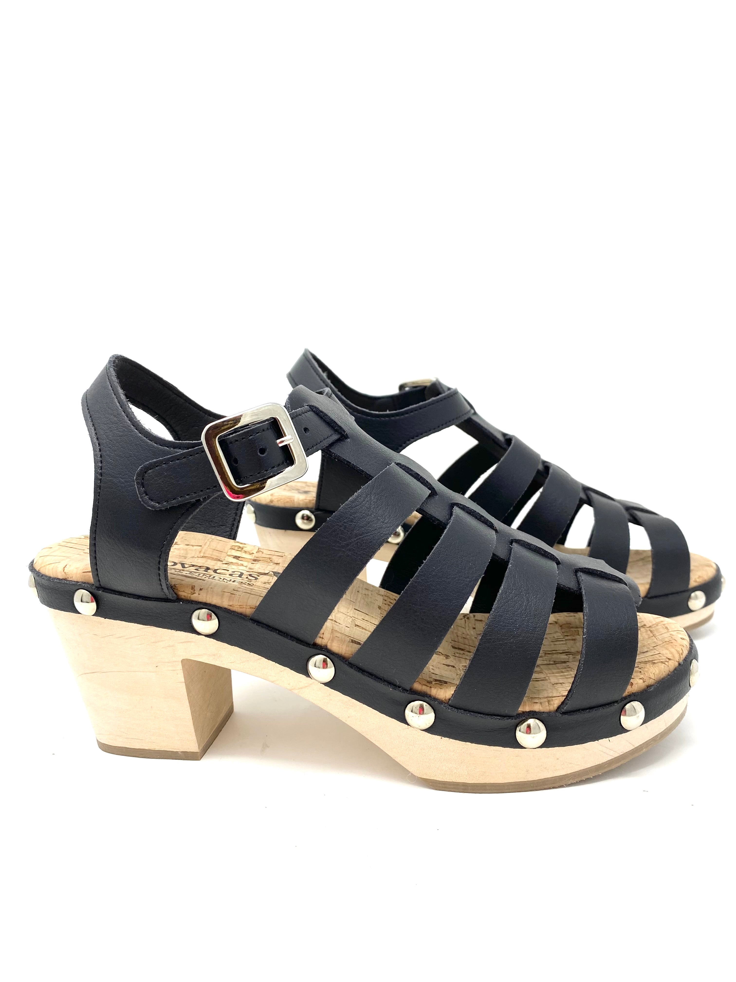 Sawyer Clog in Black from Novacas