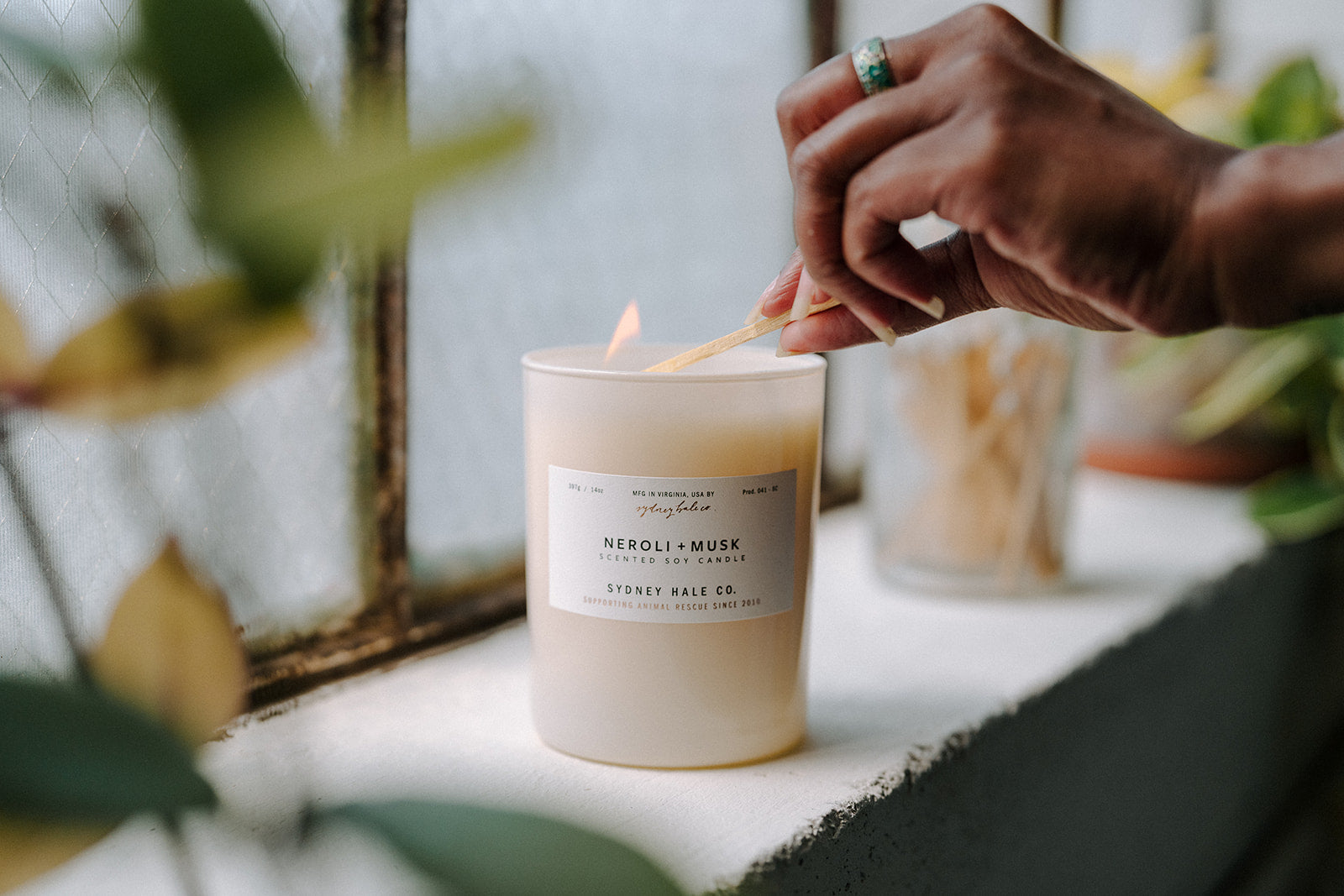 Neroli + Musk Soy Candle from Sydney Hale