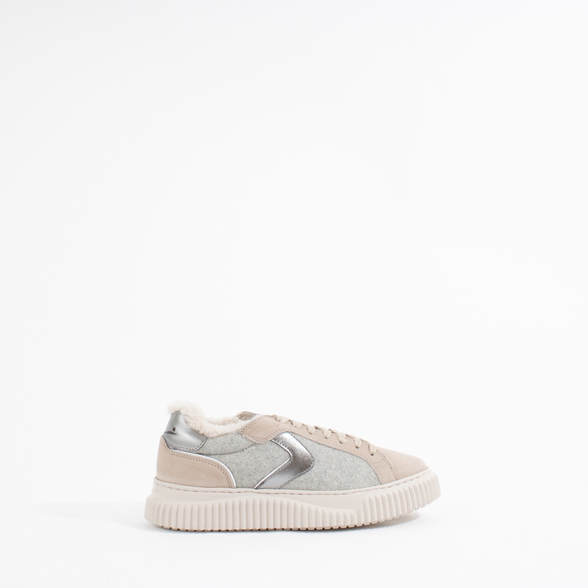 LIPARI | FUR NUBUCK/FELT GREY