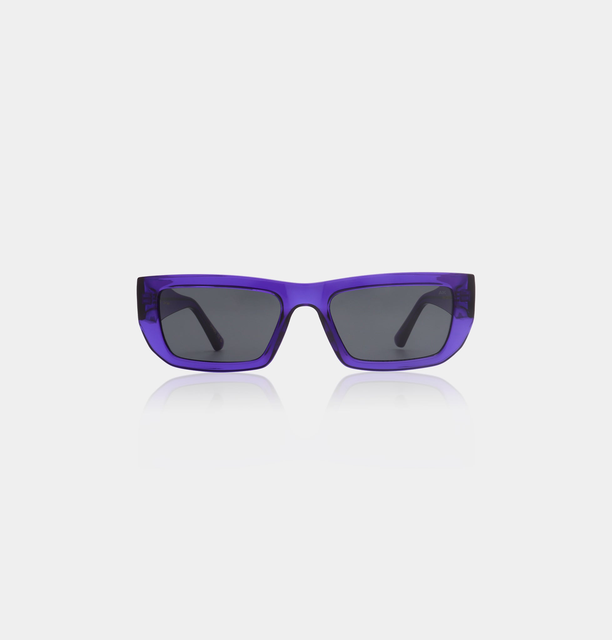 Fame Sunglasses in Purple Transparent from A. Kjaerbede