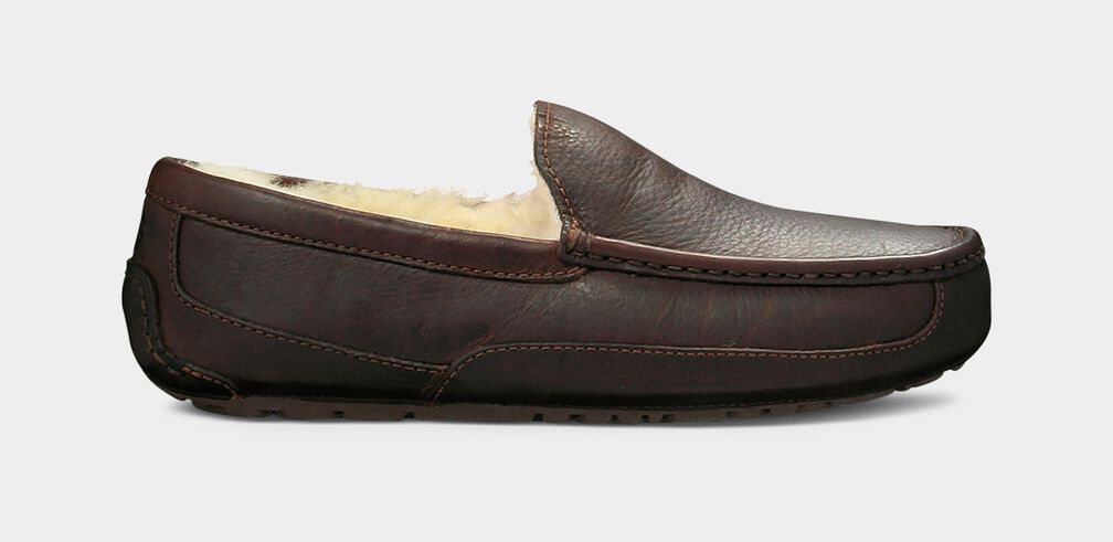 UGG MEN'S ASCOT - CHINA TEA LEATHER