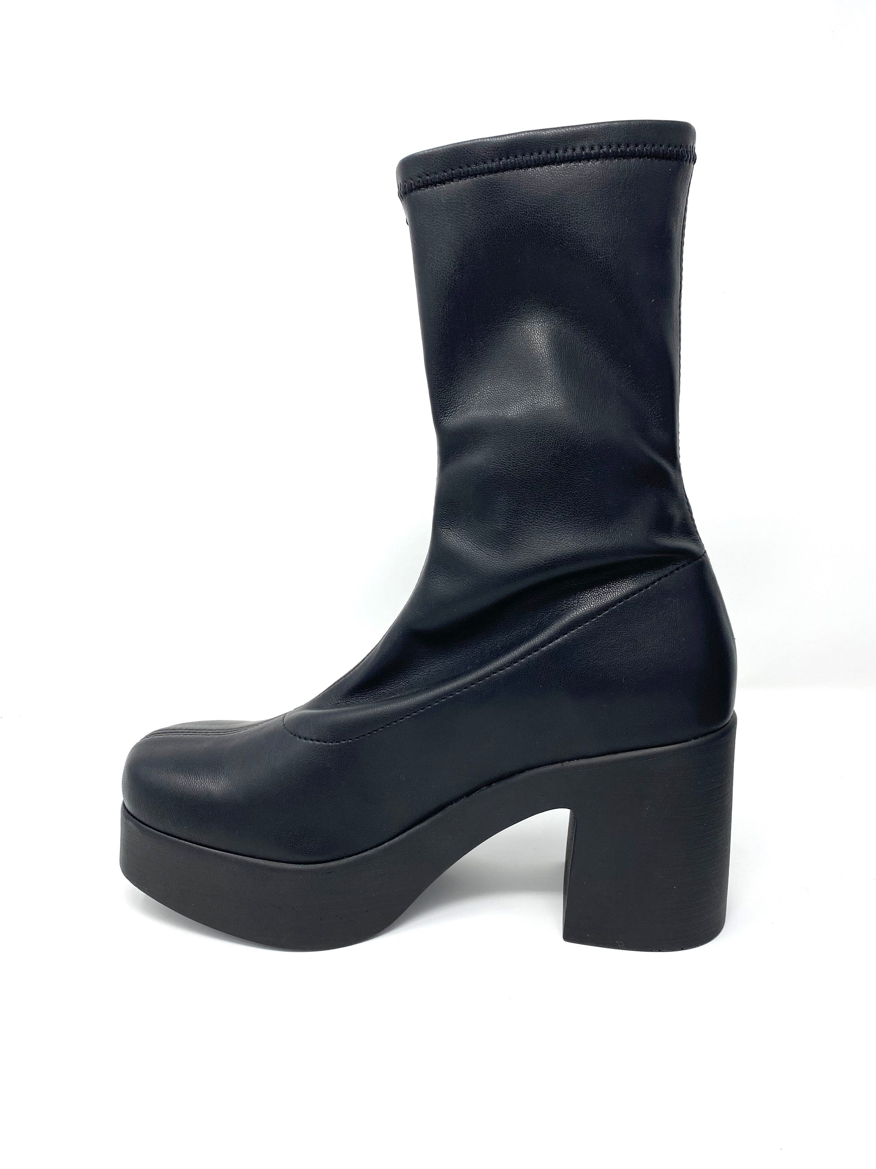 Adriana Platform Boot in Black from Novacas