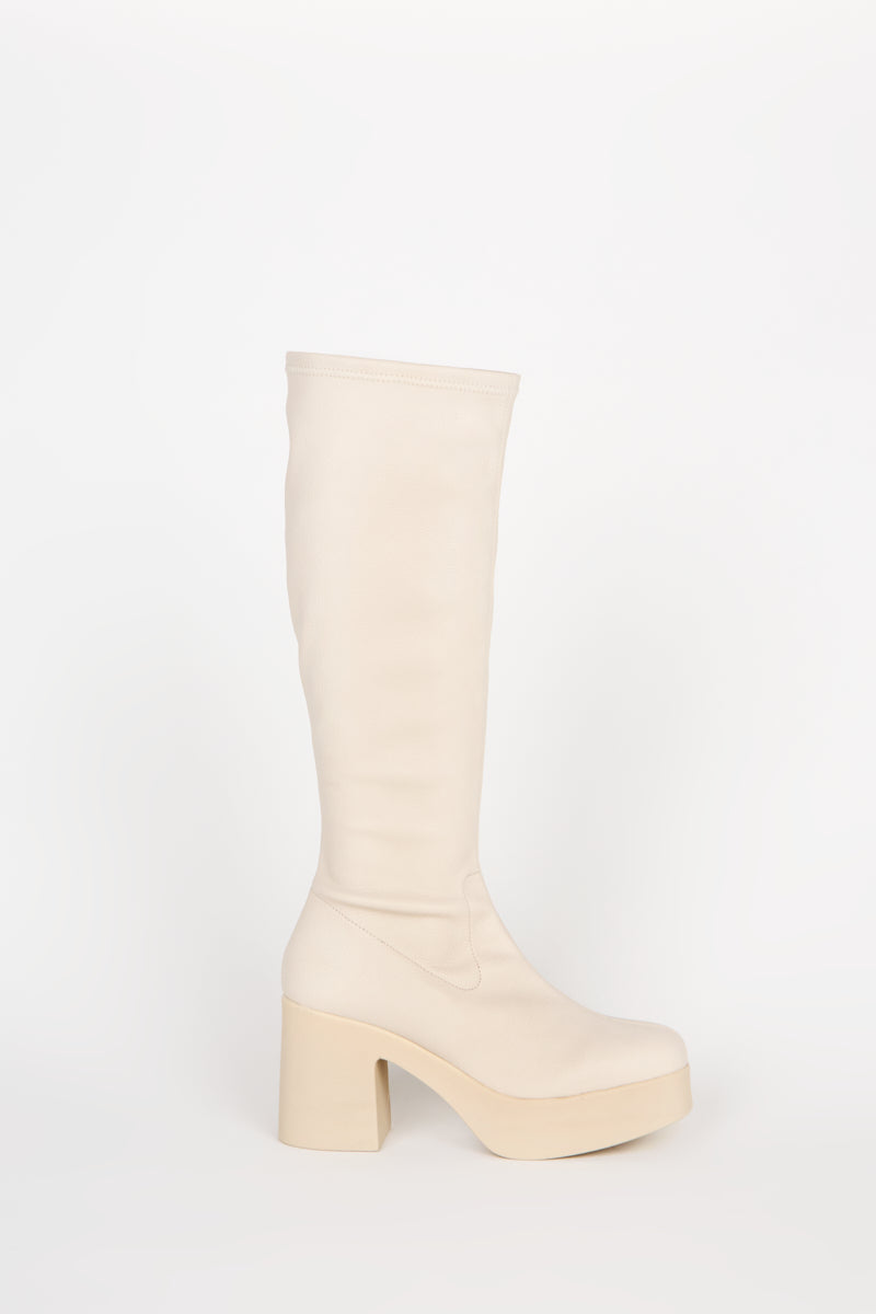 Marz Boot in Cream from Intentionally Blank