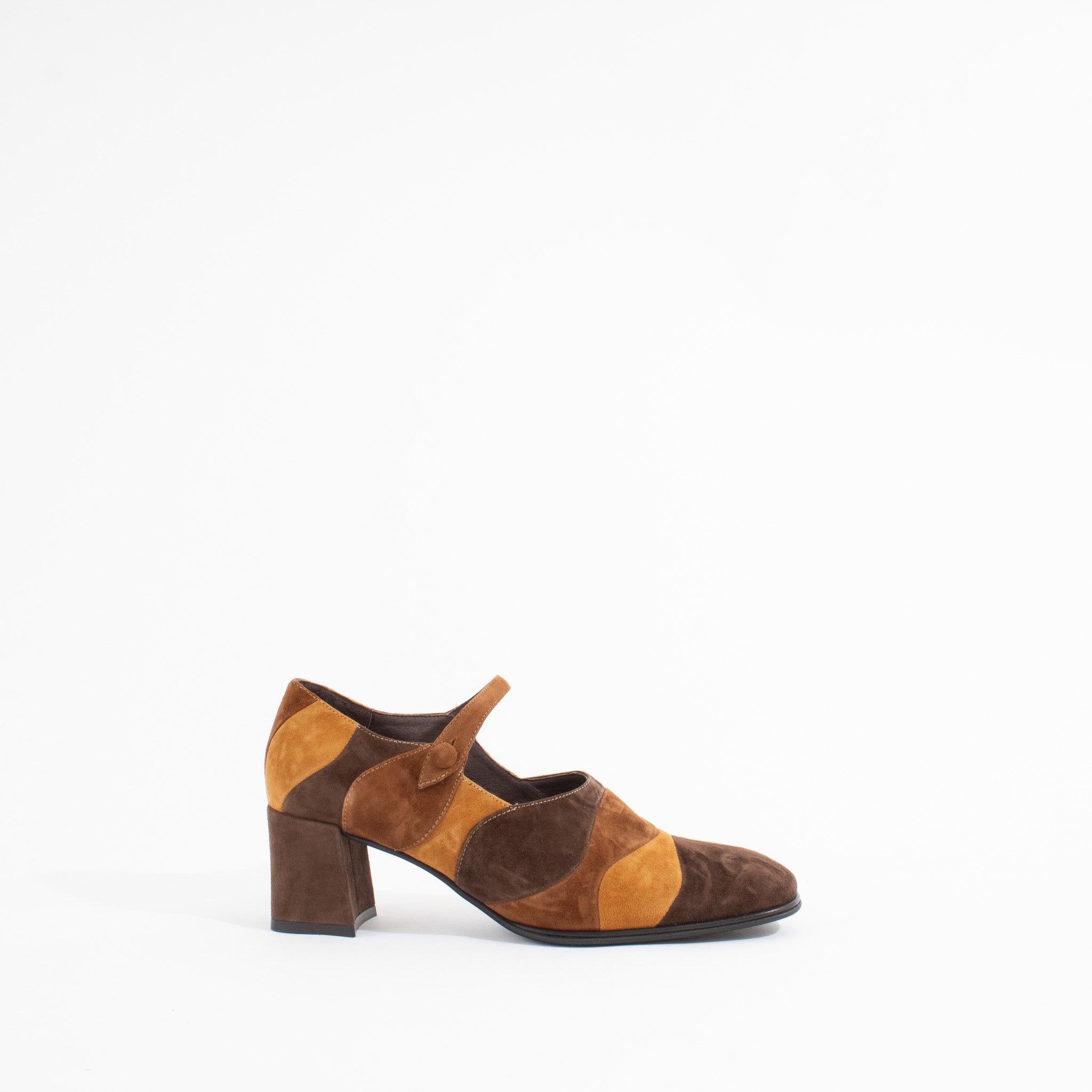 THE GROOVE | BROWN SUEDE MULTI