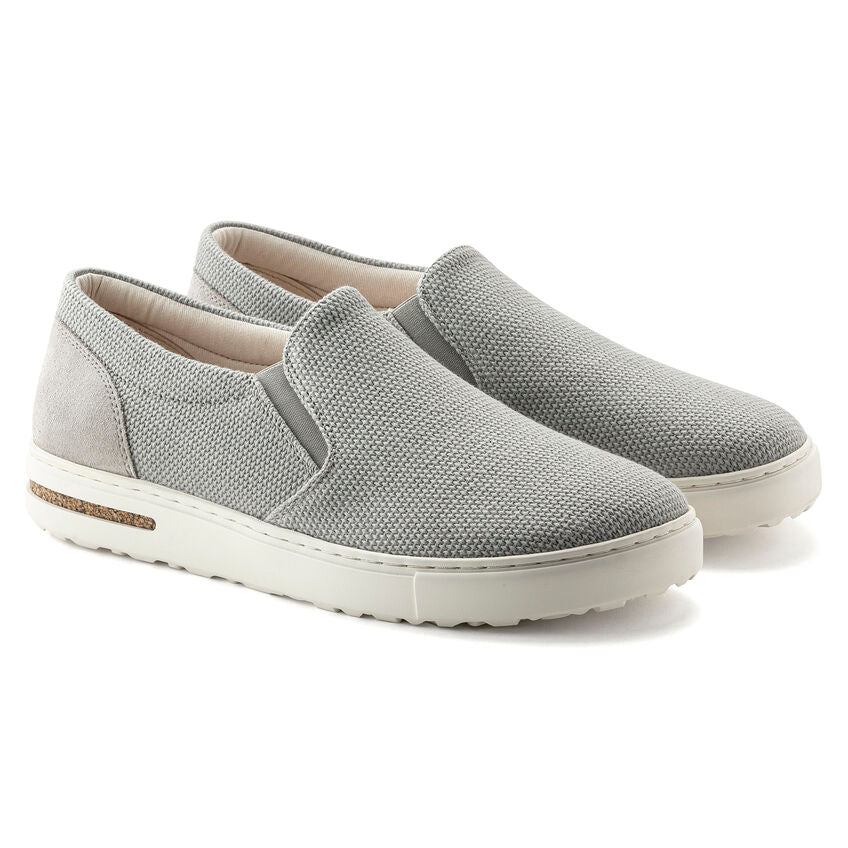 BIRKENSTOCK OSWEGO - WHALE GRAY CANVAS/SUEDE