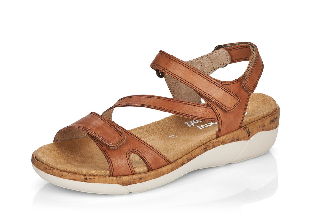 REMONTE R6850 SANDAL - BROWN