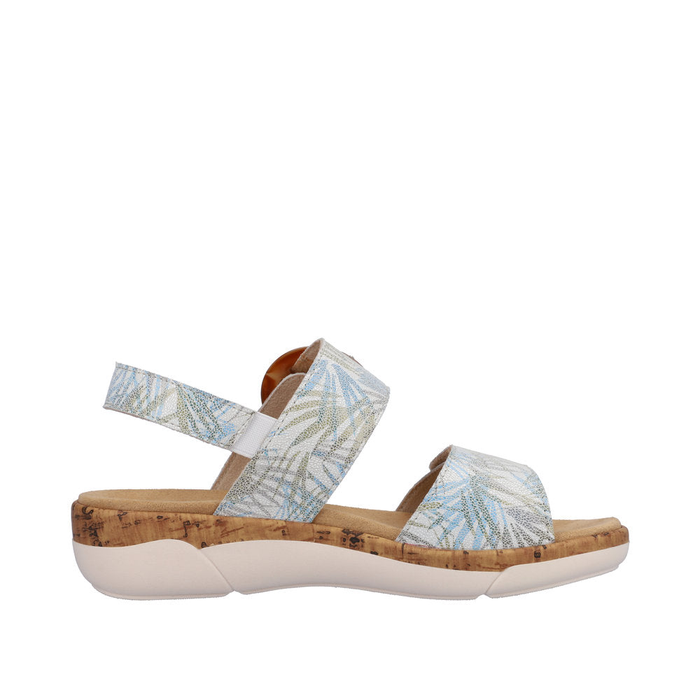 REMONTE R6853 SANDAL - WHITE/BLUE