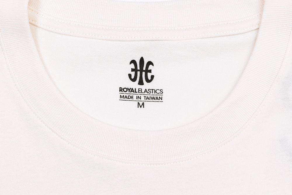 Loose Fit Unisex Logo T-shirt Beige R31132-010