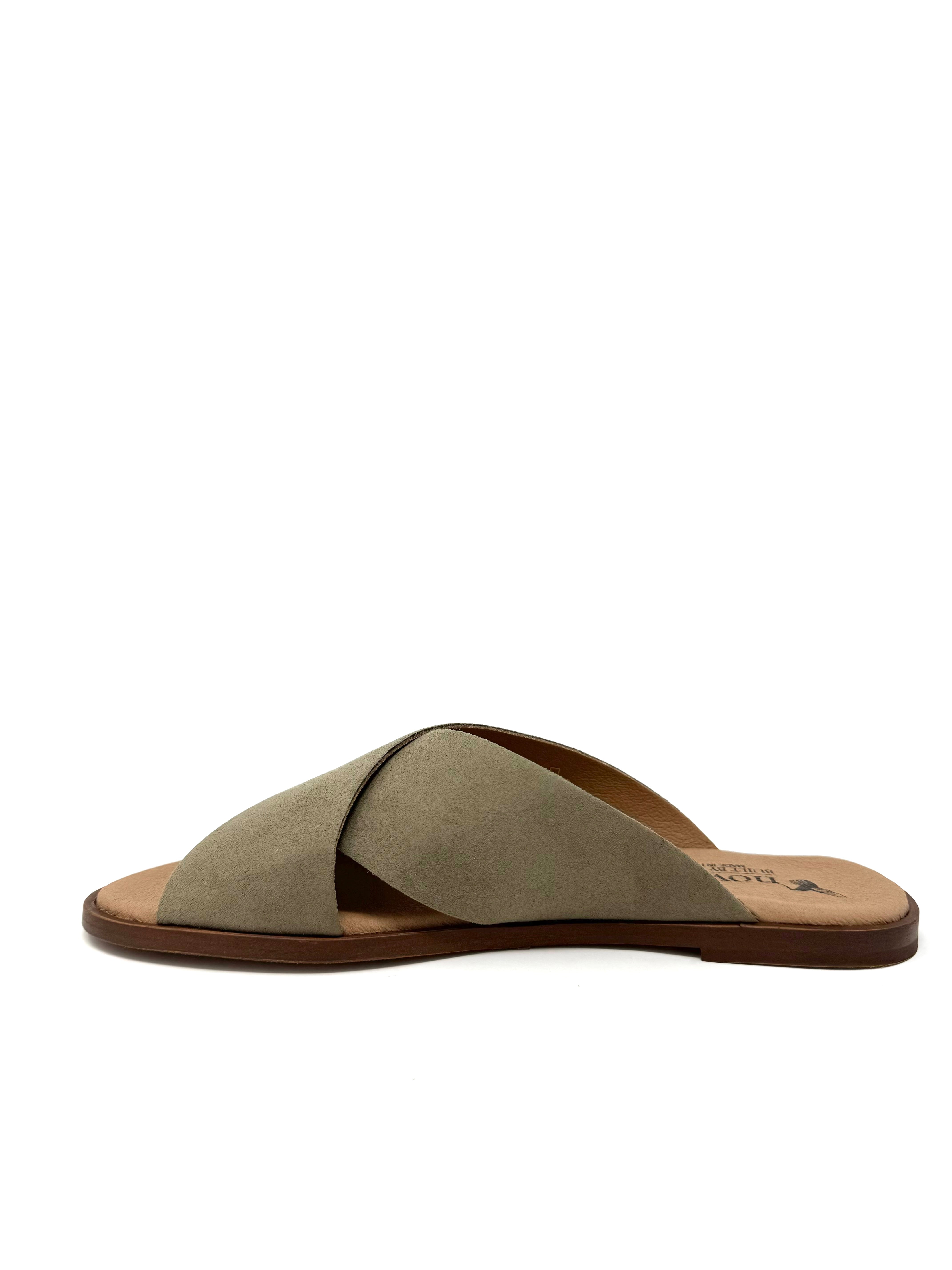 Jamie Slide in Taupe from Novacas