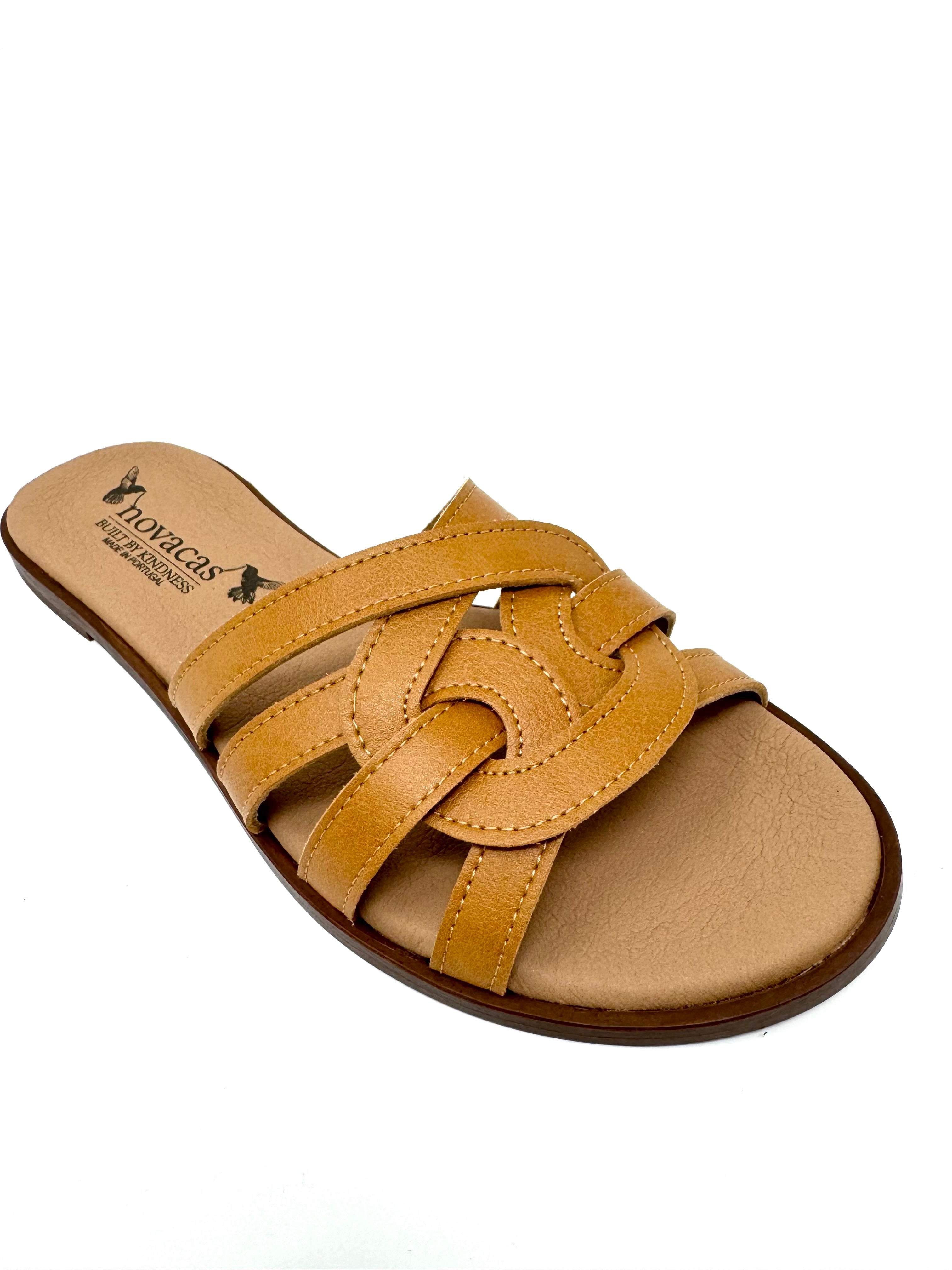 Clarissa Slide in Camel from Novacas