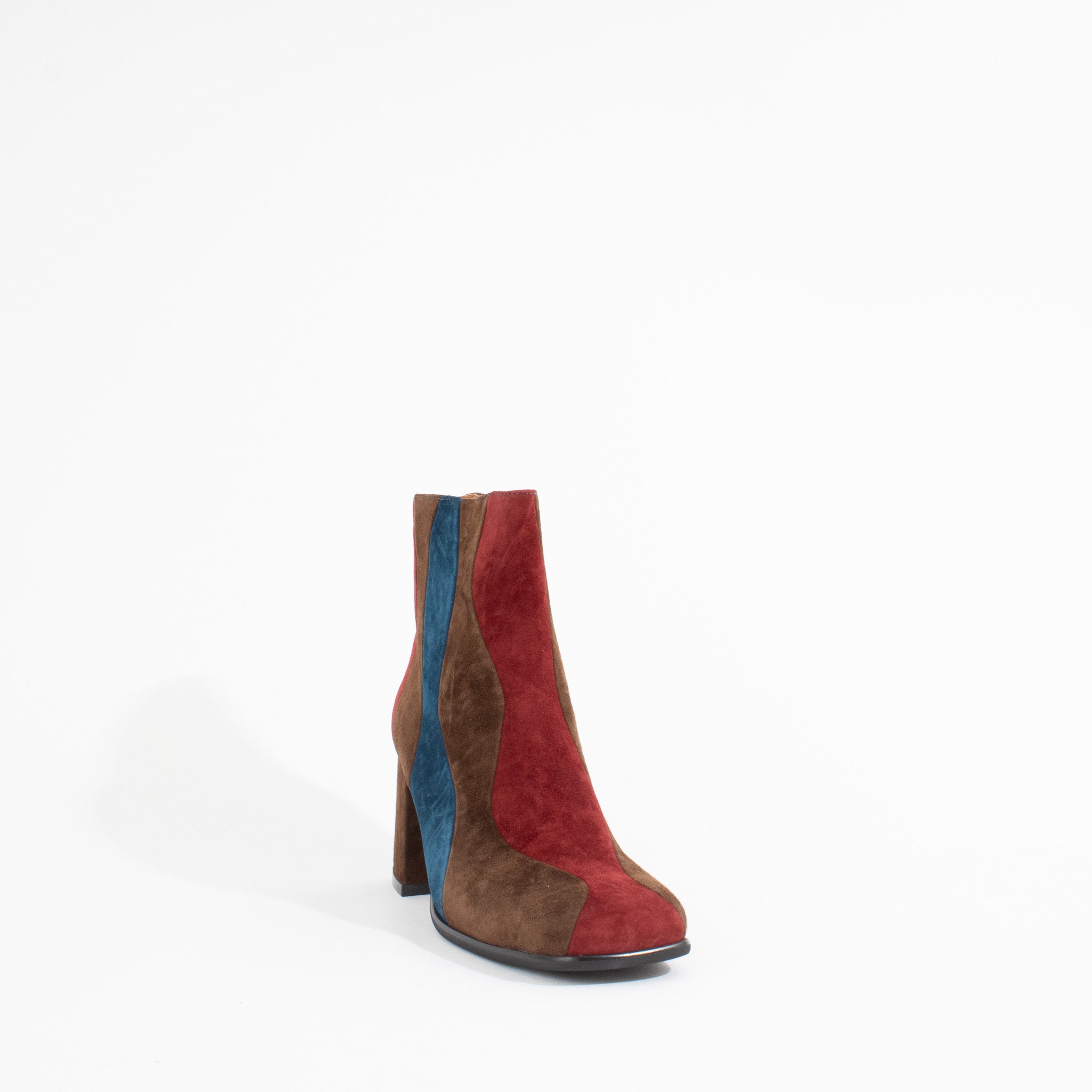 LAVA LAMP | RUST/NAVY SUEDE MULTI