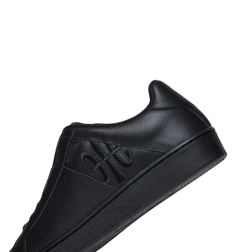 Women's Icon Black Logo Leather Sneakers 91900-999