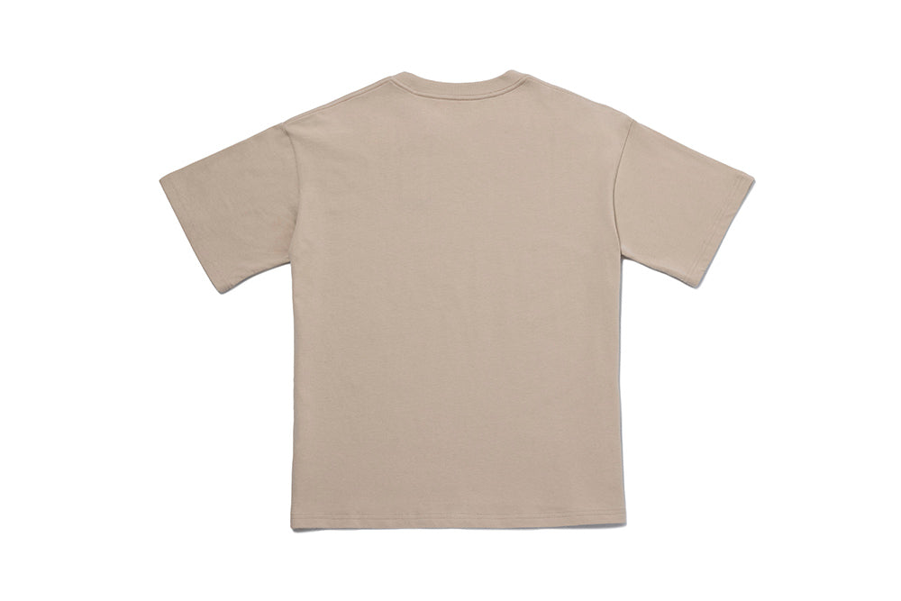 Loose Fit Unisex Logo T-shirt Khaki R31132-774