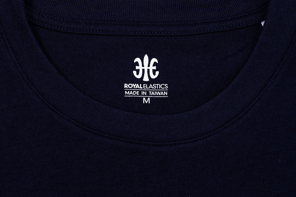 Loose Fit Unisex Logo T-shirt Navy Blue R31132-553