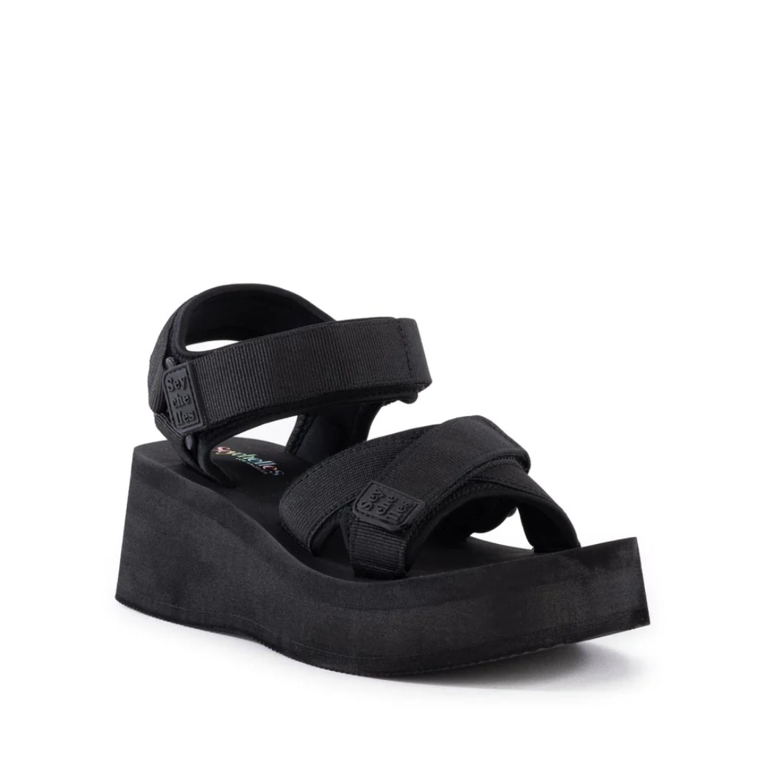 Serenade Sandal in Black from Seychelles