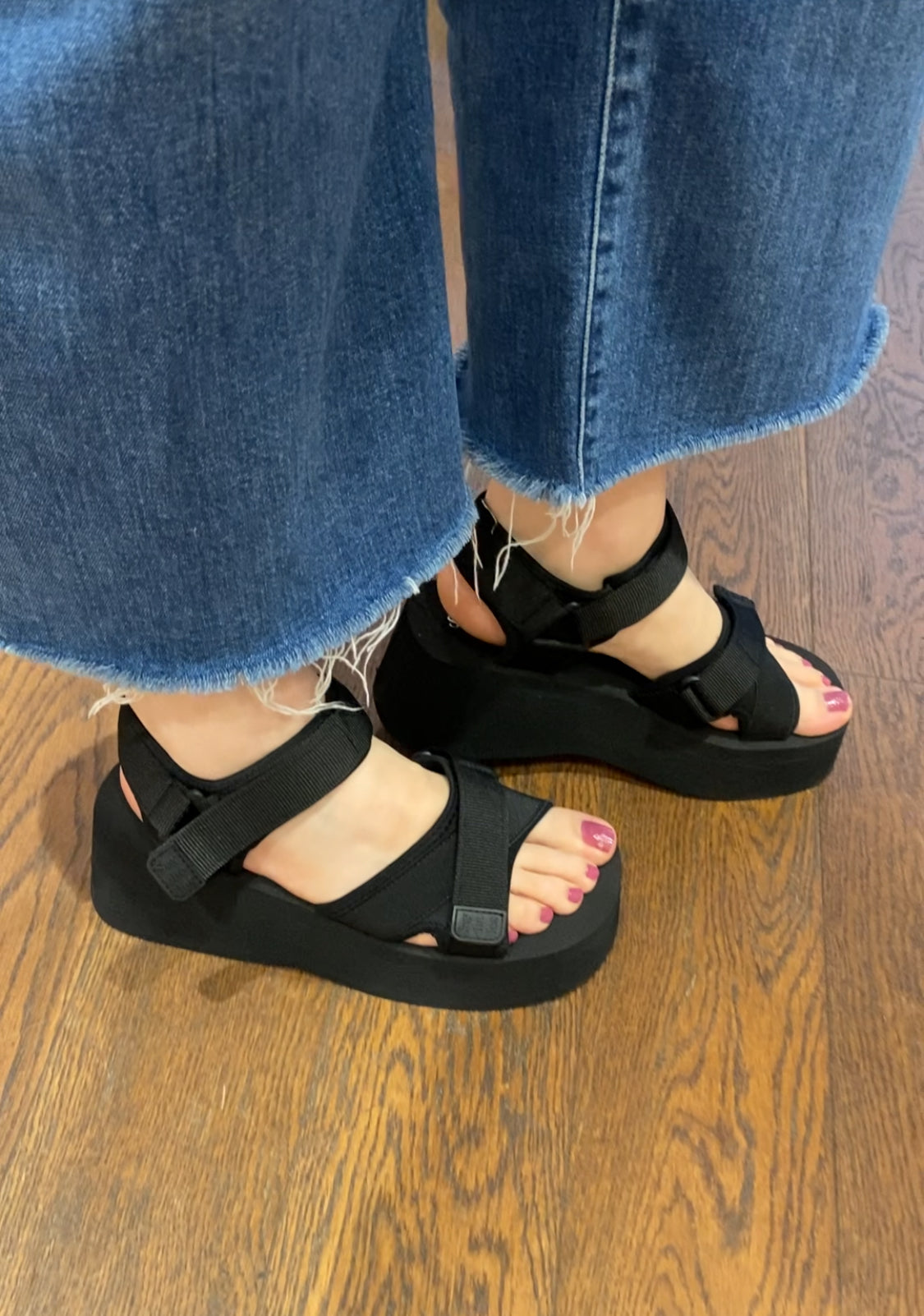 Serenade Sandal in Black from Seychelles