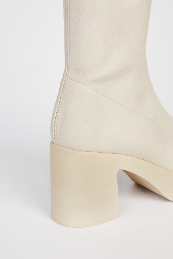 Marlowe Boot in Cream from Intentionally Blank